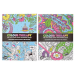 Colouring Therapy - 64 Pages - 21 x 21cm